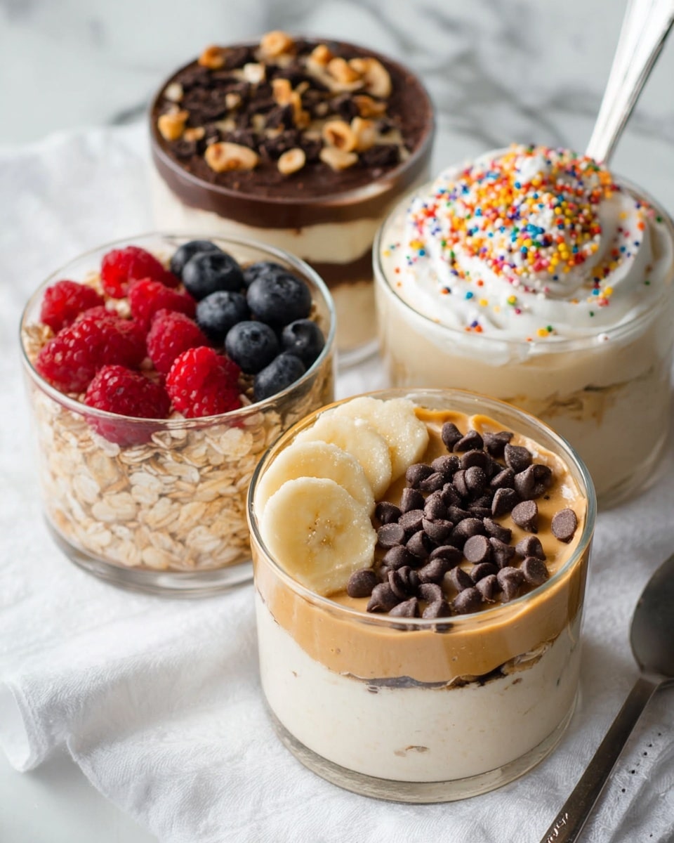 Peanut Butter Yogurt Bowls & Pots Recipe