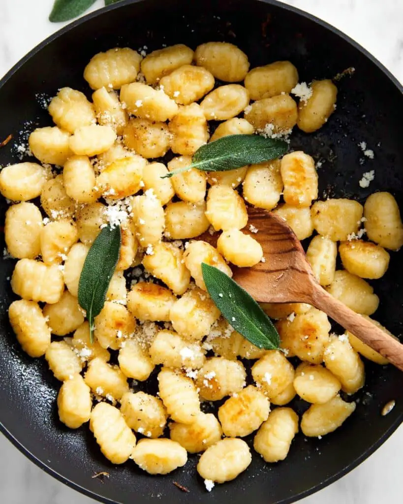 Garlic Parmesan Butter Gnocchi Recipe