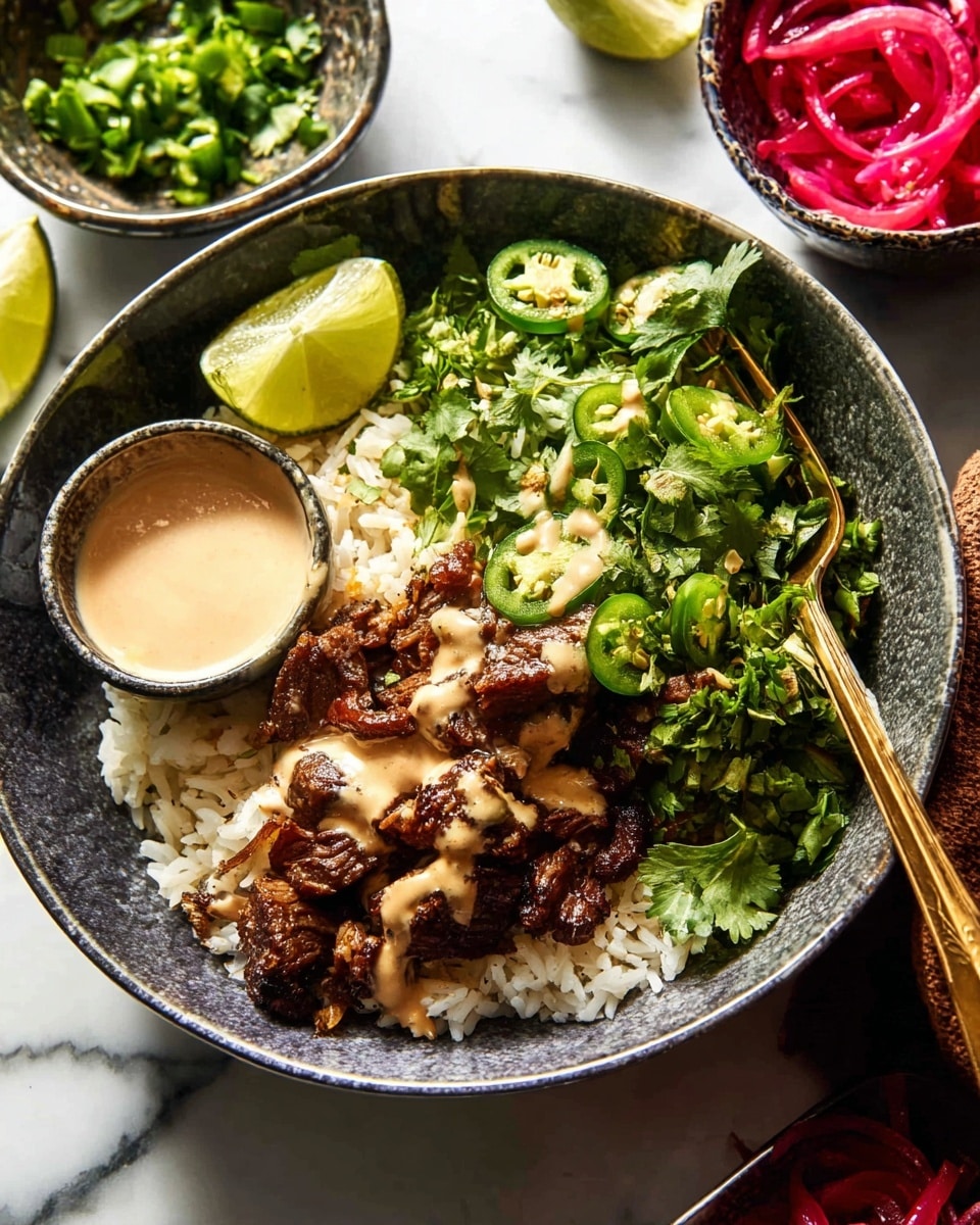 Crockpot Chipotle Pineapple Pot Roast Bowls Recipe