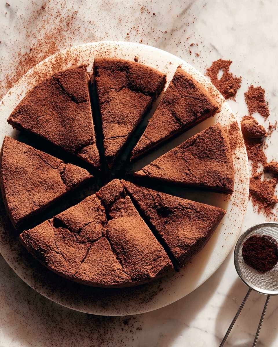 Flourless Olive Oil Chocolate Cake Recipe