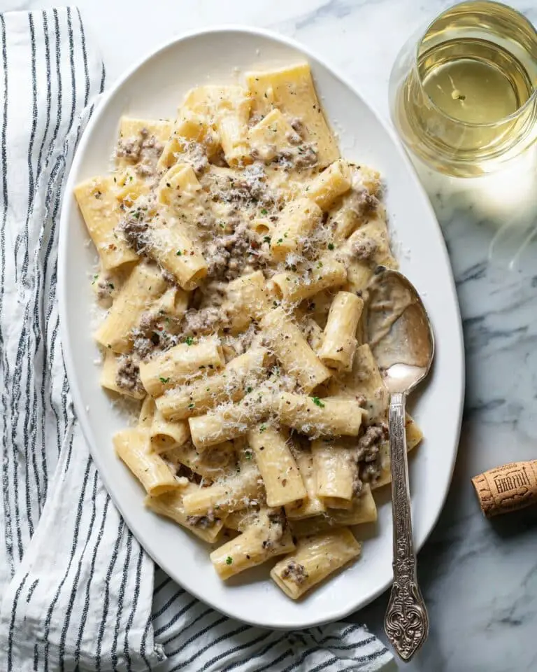One-Pot Creamy Beef Pasta Recipe
