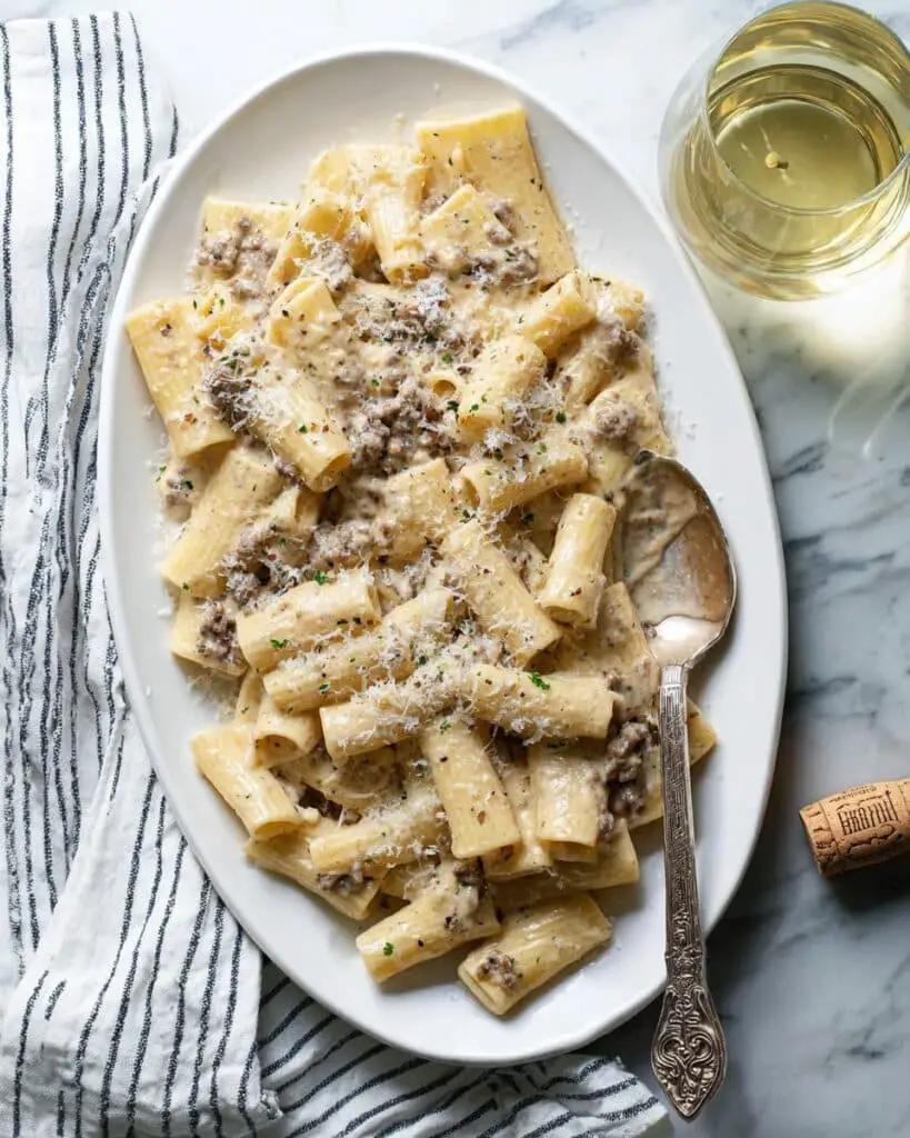 One-Pot Creamy Beef Pasta Recipe