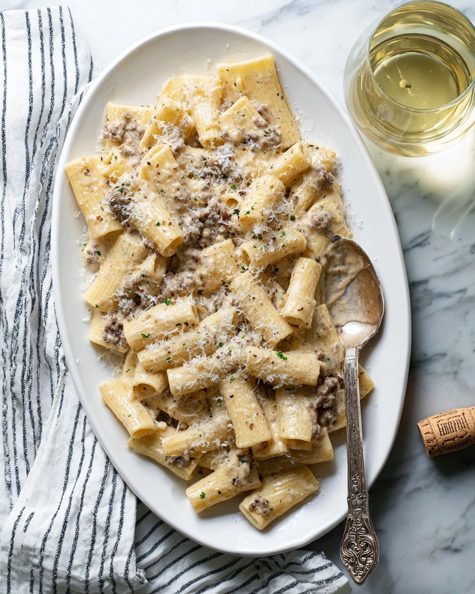 One-Pot Creamy Beef Pasta Recipe