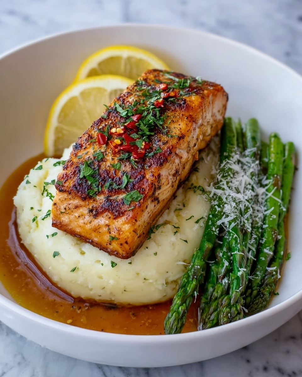 Baked Lemon Garlic Butter Salmon Recipe