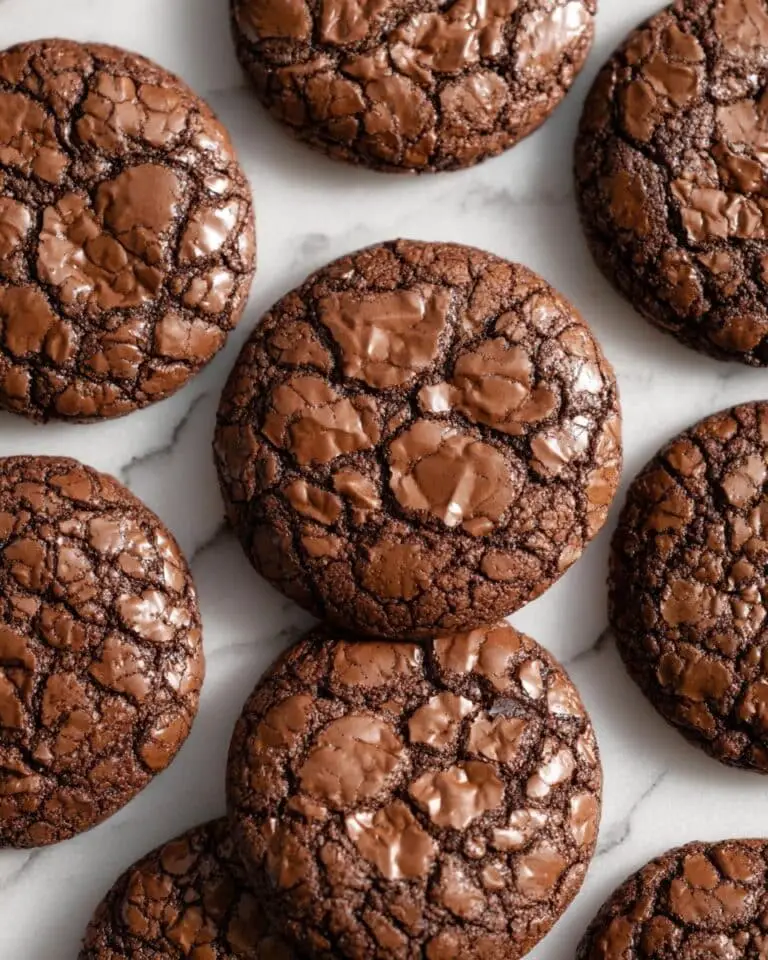 20 Minute Fudgy Chocolate Brownie Cookies Recipe