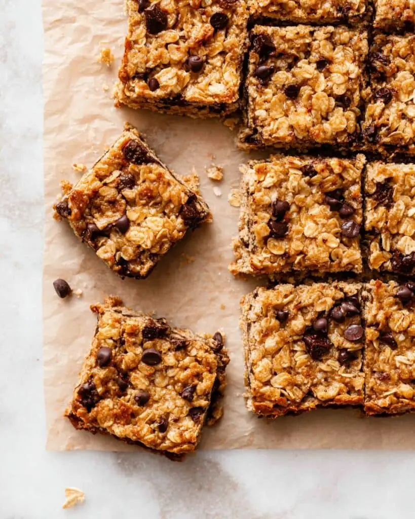 Banana Oatmeal Bars Recipe