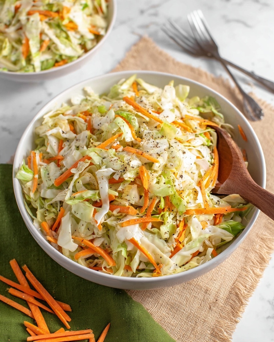 Old Fashioned Coleslaw with Vinegar Recipe