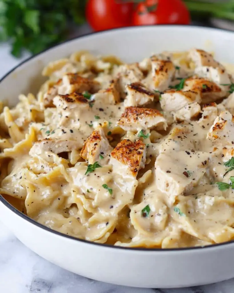 Chicken Garlic Parmesan Pasta Recipe