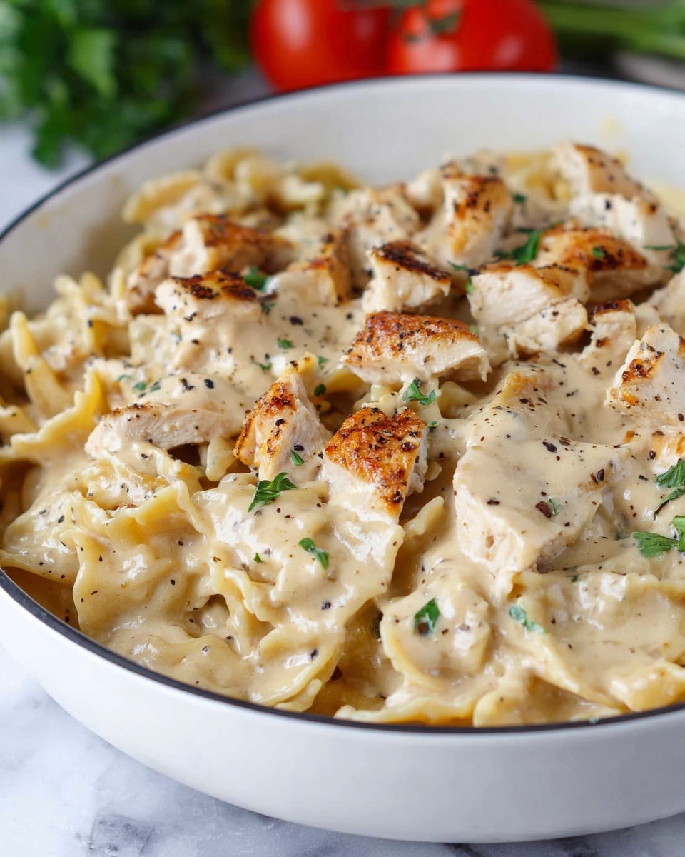 Chicken Garlic Parmesan Pasta Recipe