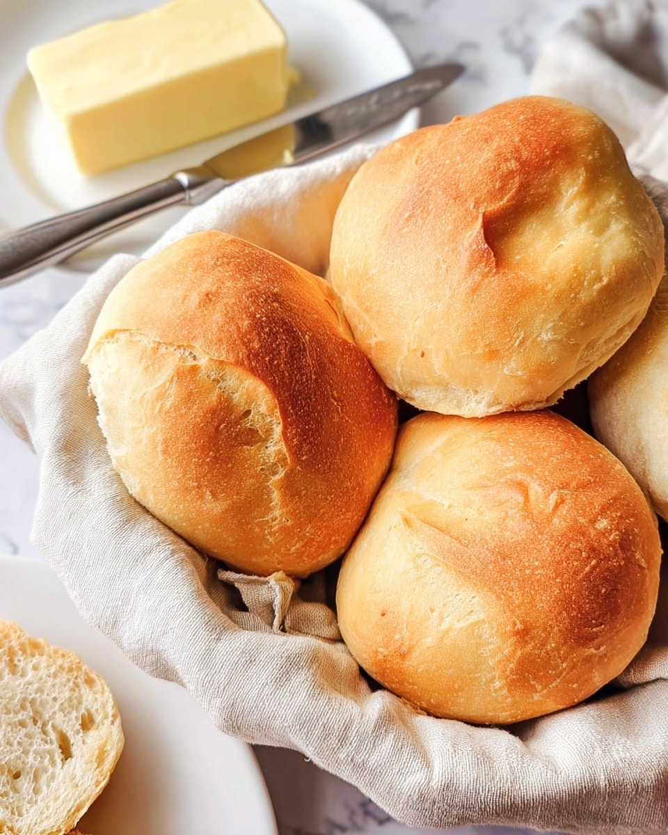Crusty Portuguese Rolls (Papo Secos) Recipe