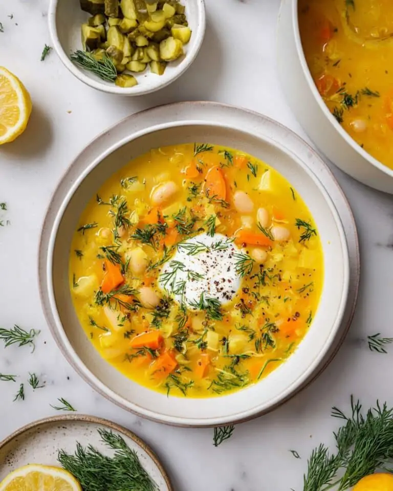 Creamy Dill Pickle Soup Recipe