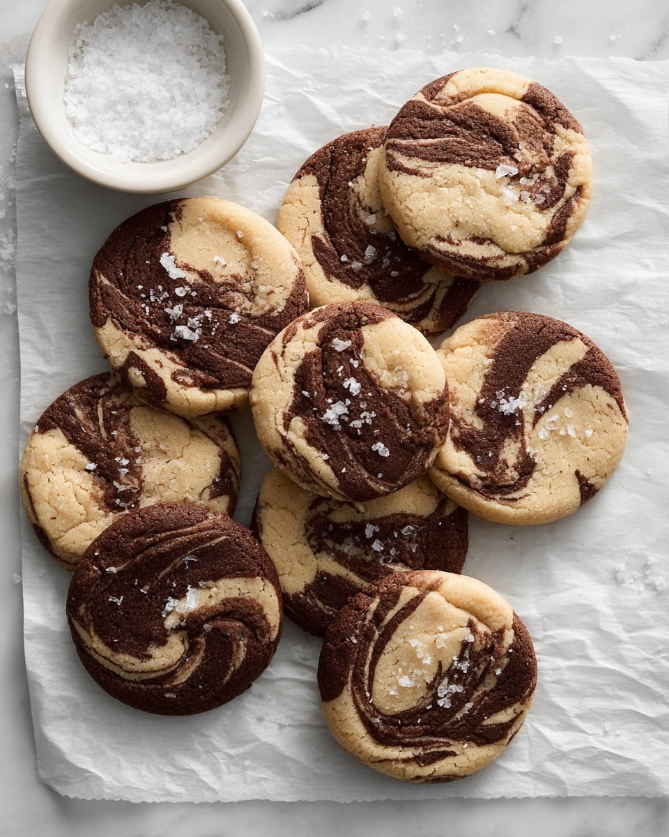 Chocolate Marble Cookies Recipe