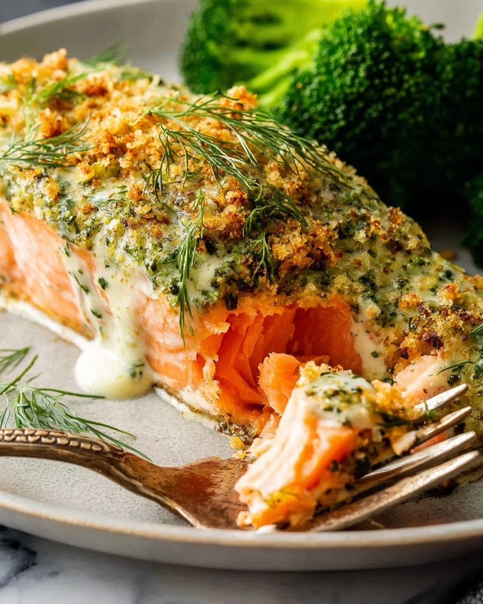 Lemon Dill Salmon Roast Recipe