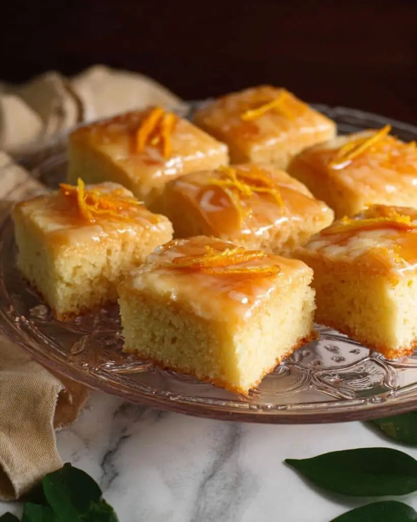 Greek Orange Semolina Cake Recipe