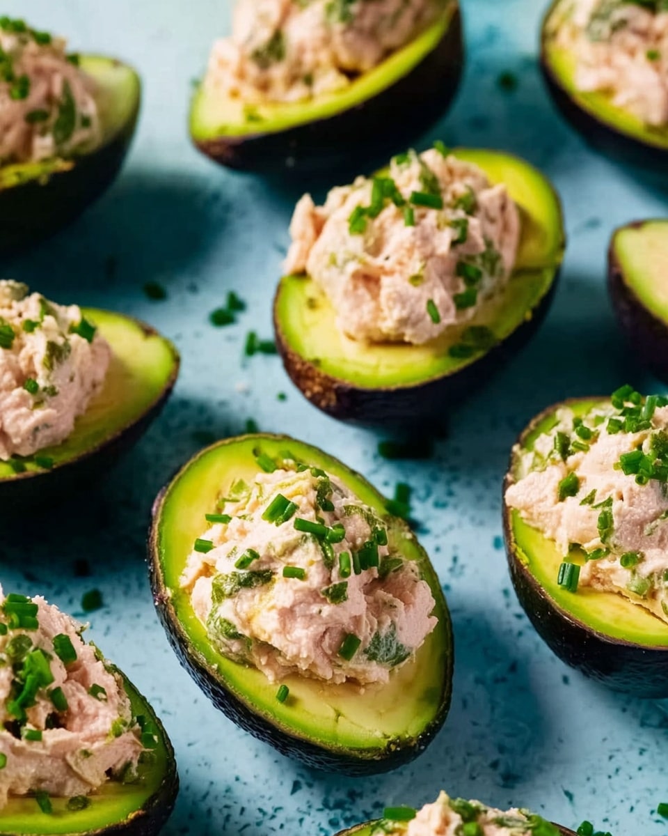 Salmon-Stuffed Avocados Recipe