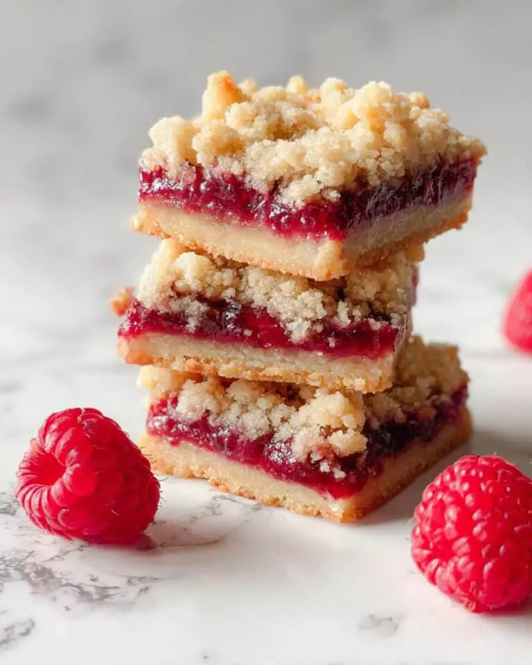 Five Ingredient Raspberry Bars Recipe