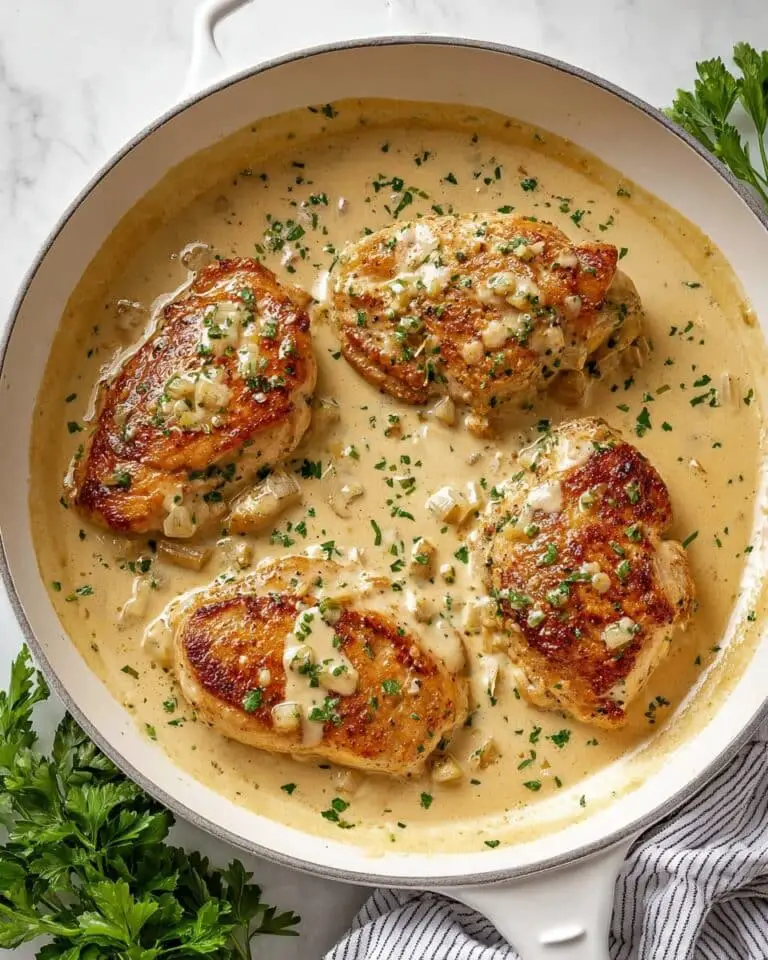 Creamy Garlic Chicken Recipe