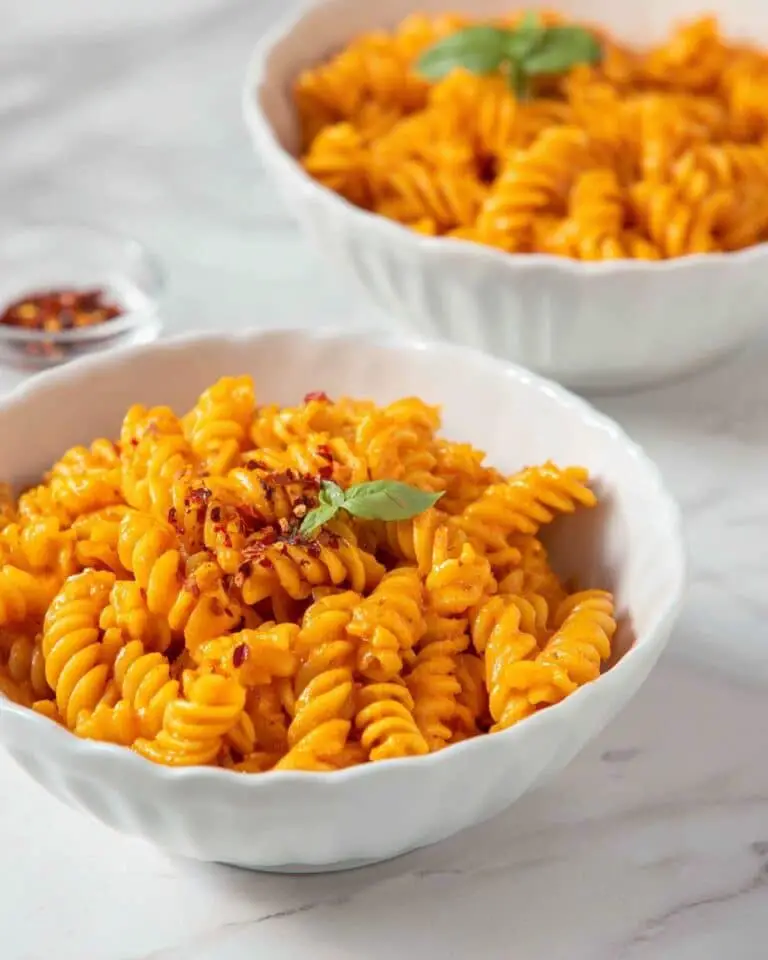 Creamy Tomato Cottage Cheese Pasta Recipe