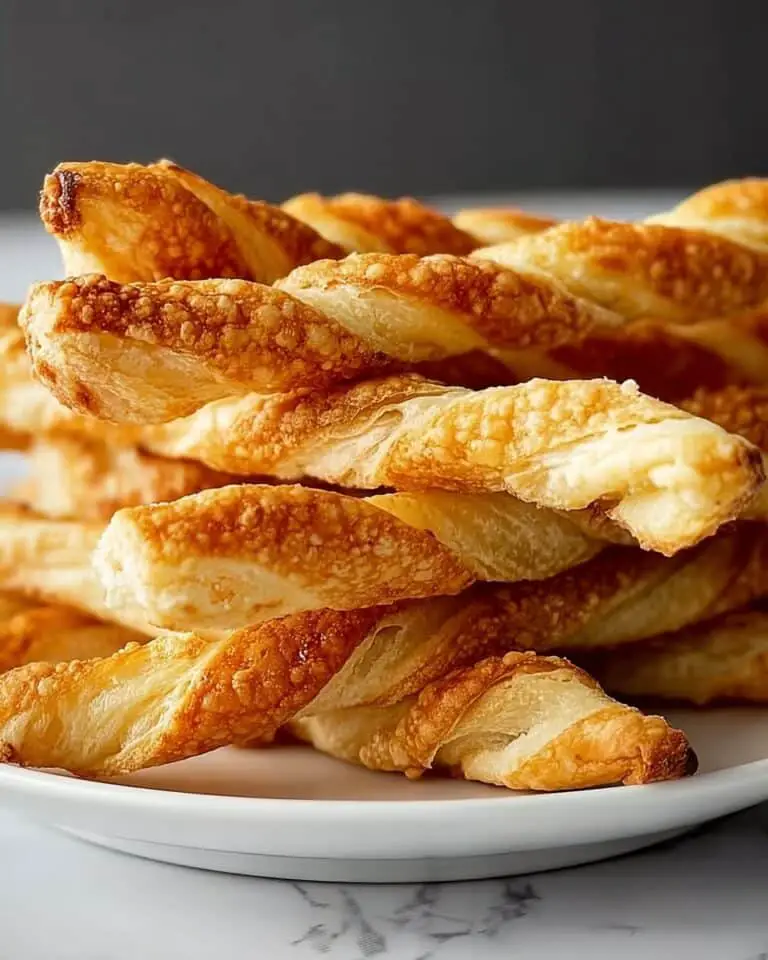 Cheese Twists Made With Puff Pastry Recipe