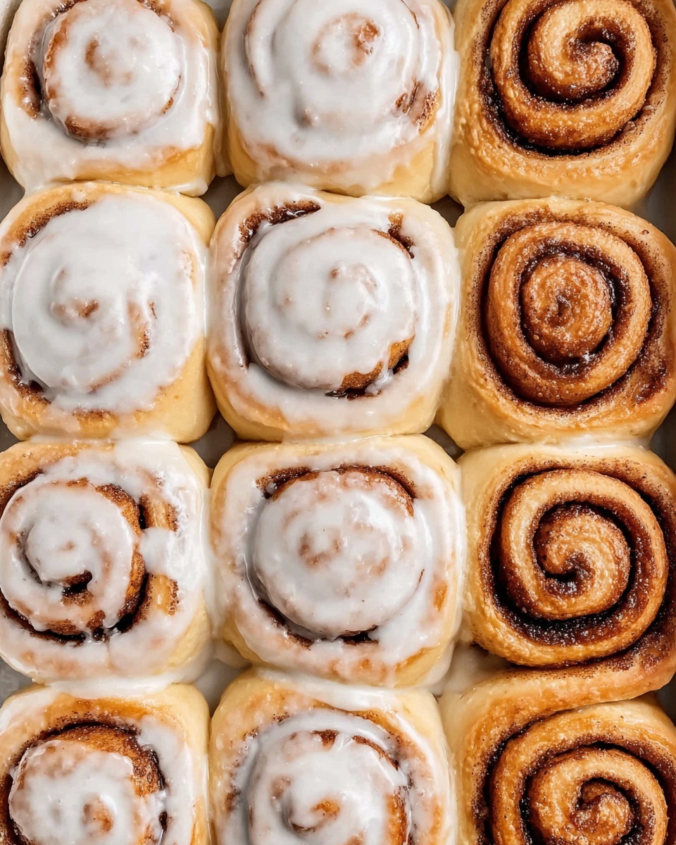 Snickerdoodle Rolls with Chocolate and Cream Cheese Icing Recipe
