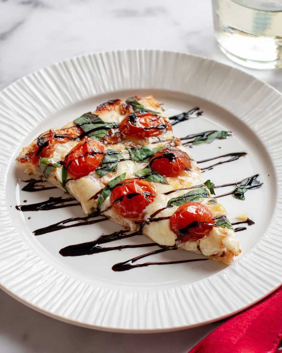 Salmon Caprese with Balsamic Glaze Recipe