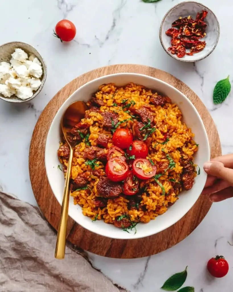 Greek Tomato Risotto Recipe