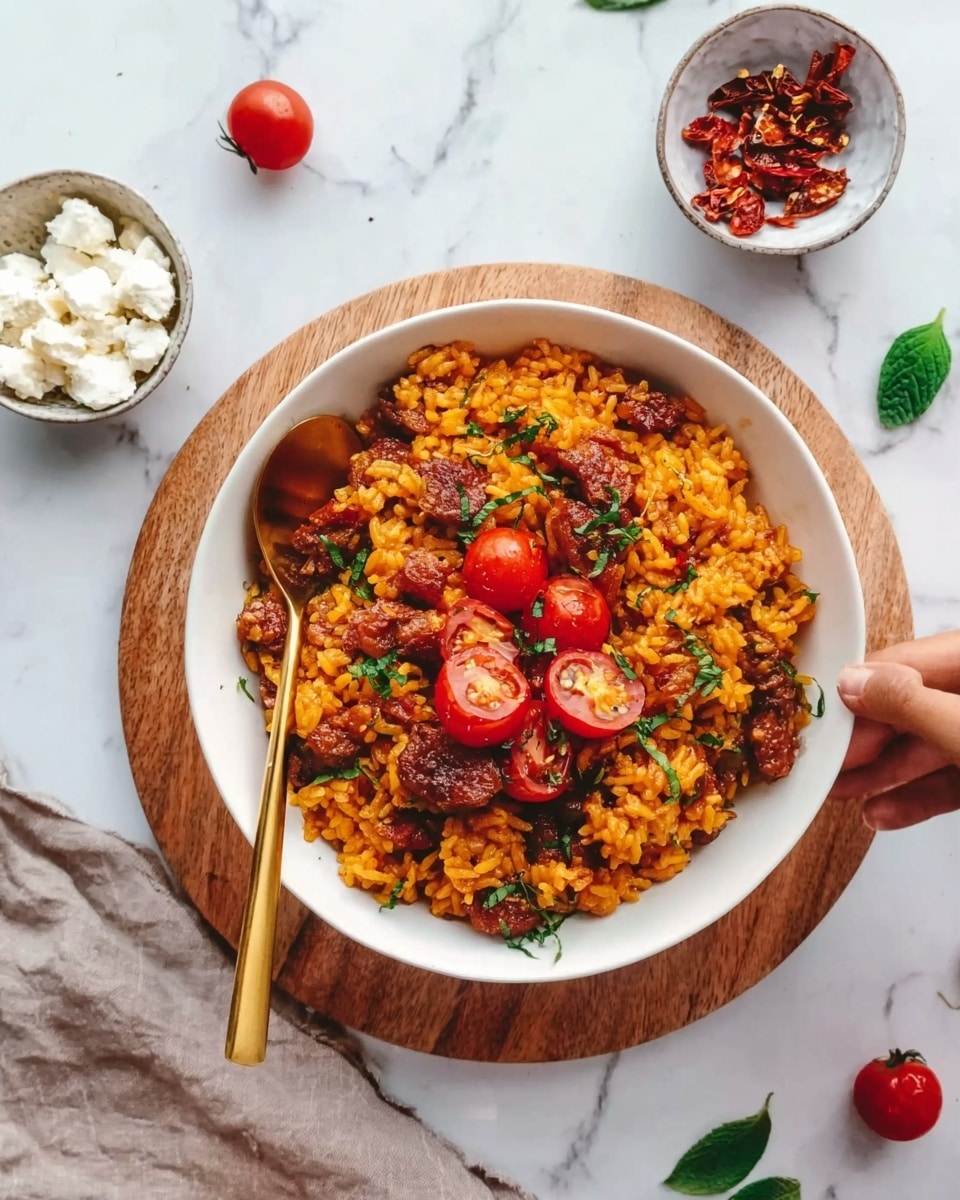 Greek Tomato Risotto Recipe