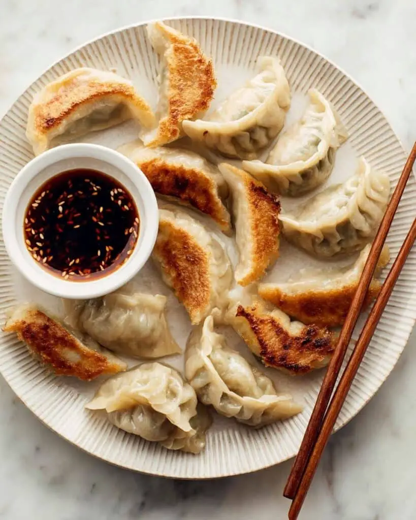 Vegetable Dumplings (Potstickers) Recipe