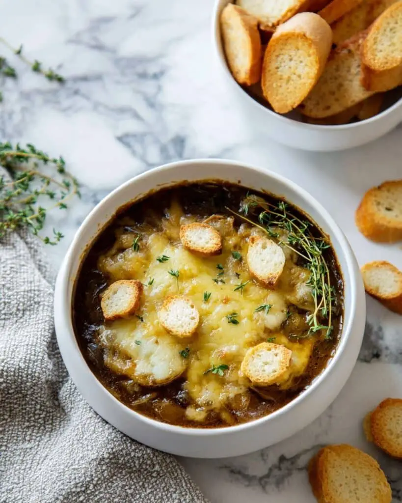 Baked French Onion Gnocchi Recipe