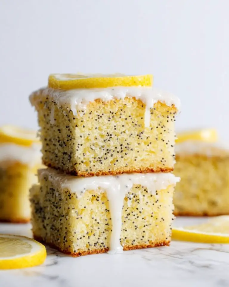 Easy Lemon Poppy Seed Cake Recipe