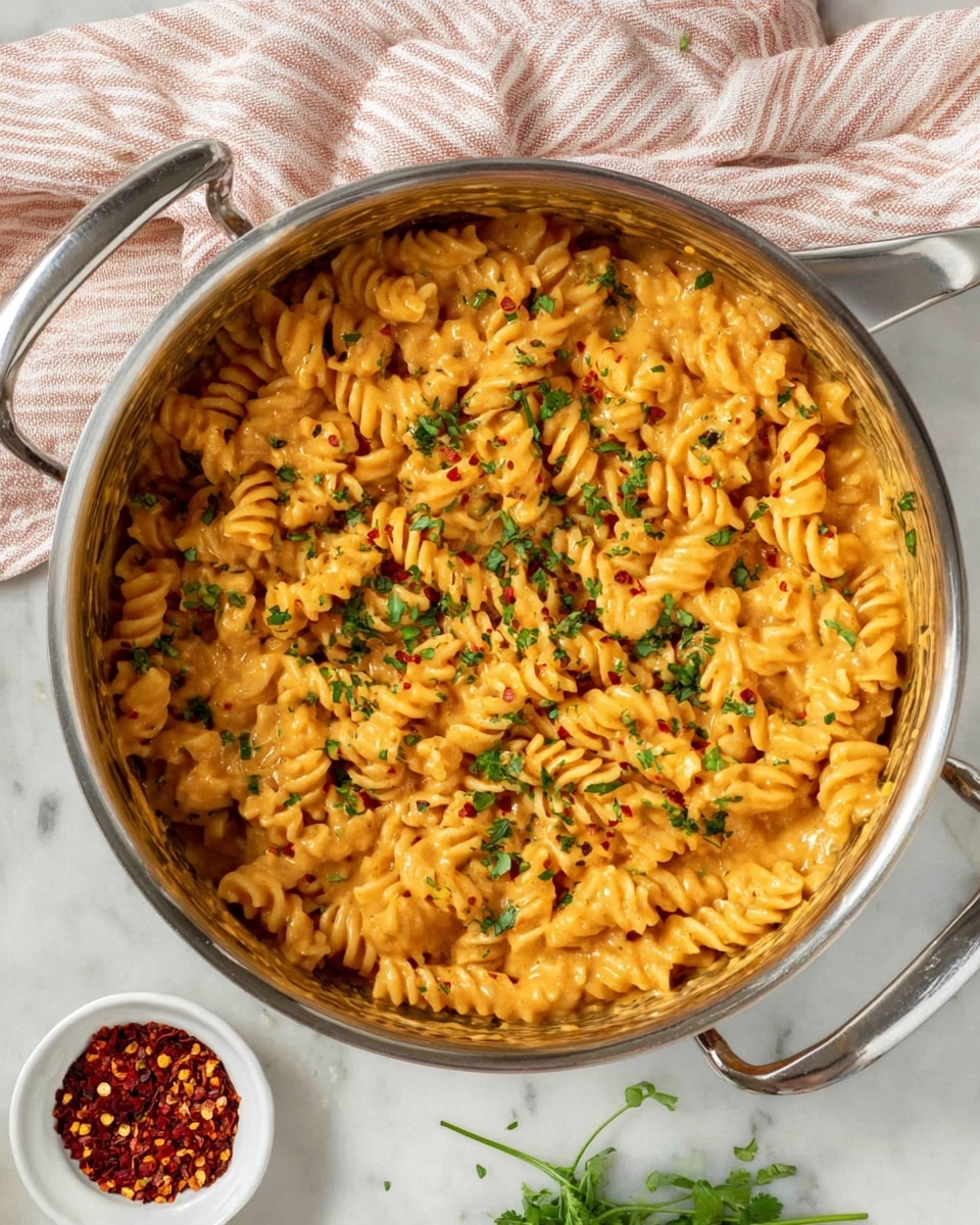 Creamy Cottage Cheese Tomato Pasta Recipe