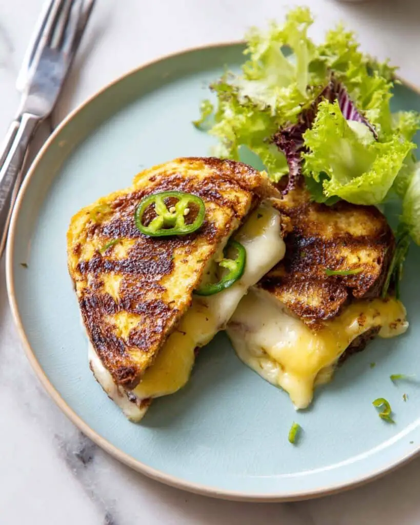 Venezuelan Corn Pancakes (Cachapas) with Mozzarella and Jalapeños Recipe