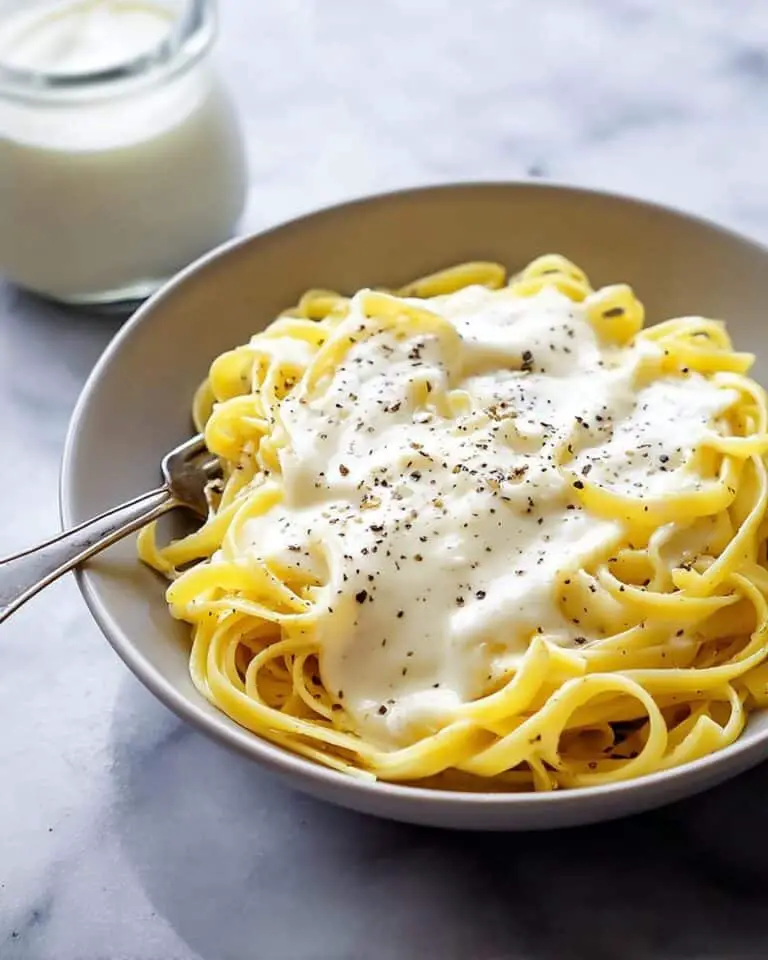 Greek Yogurt Alfredo Sauce Recipe