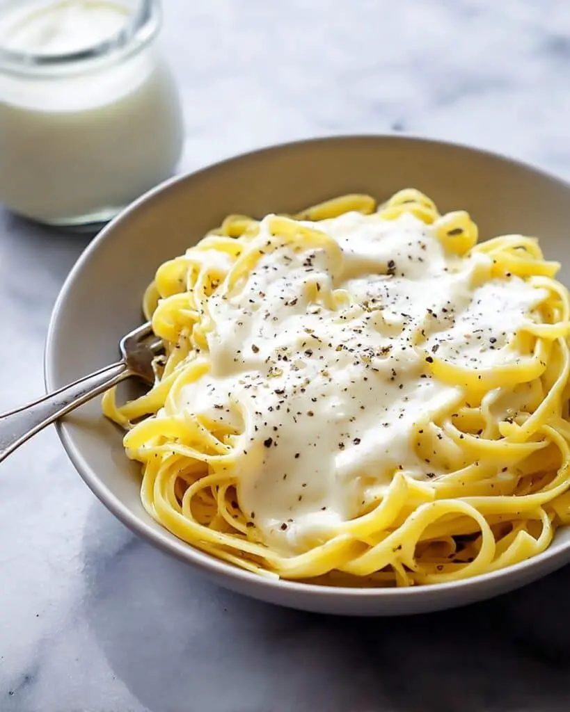 Greek Yogurt Alfredo Sauce Recipe