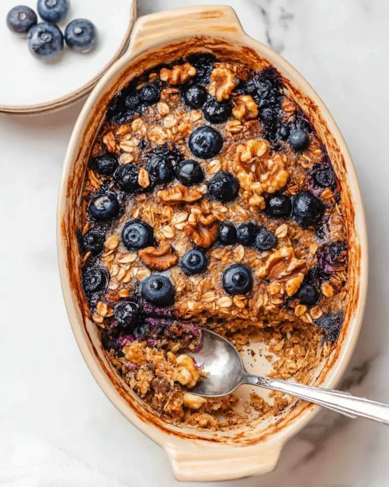 Blueberry Baked Oatmeal Recipe