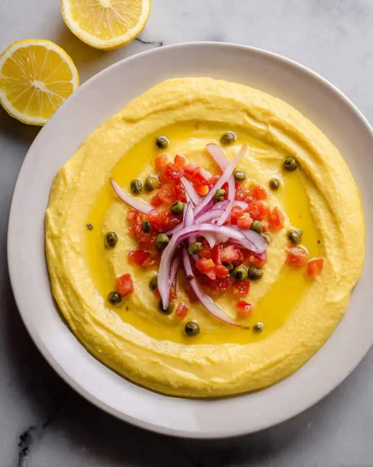 Fava – Greek Yellow Split Peas Dip Recipe