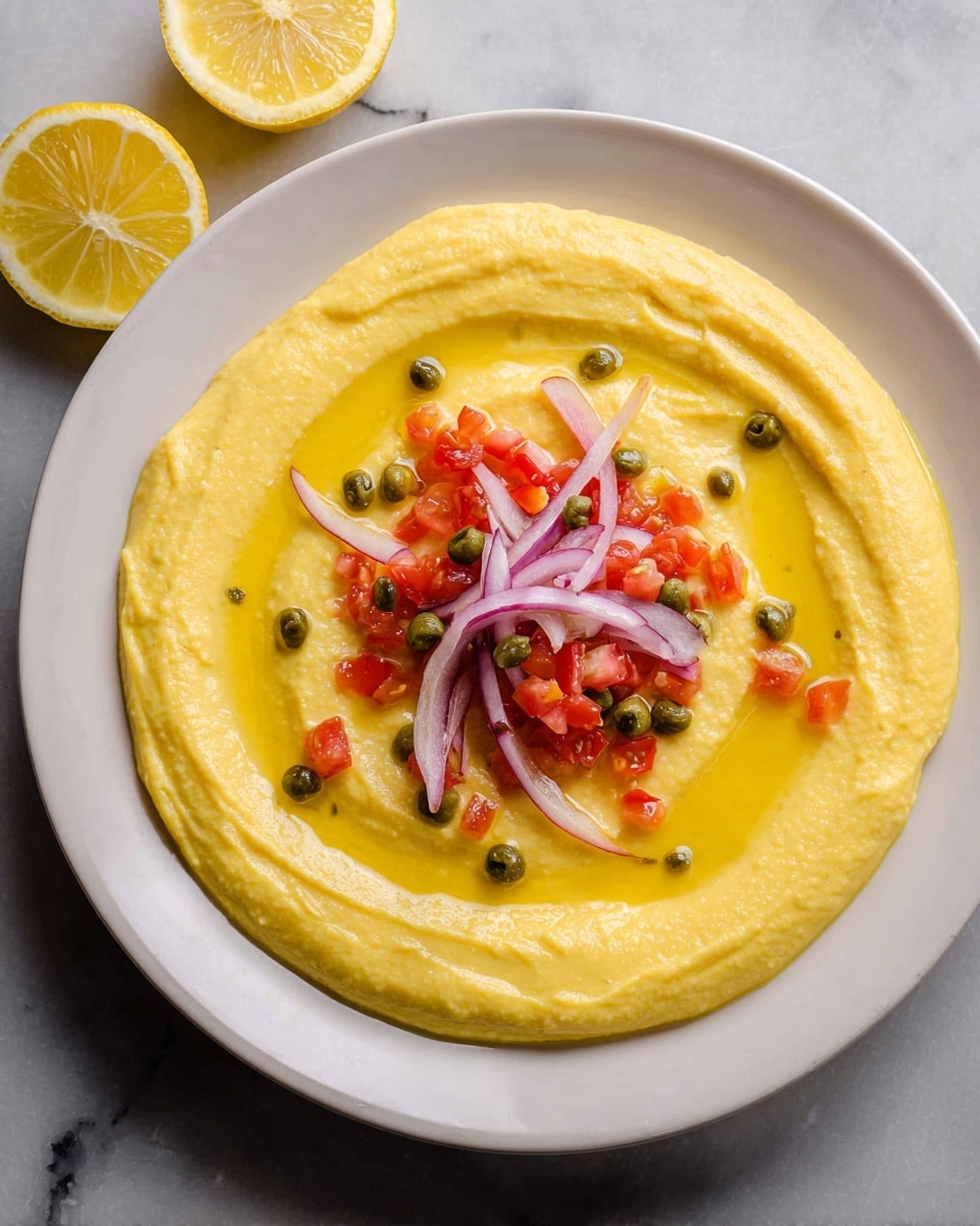 Fava - Greek Yellow Split Peas Dip Recipe