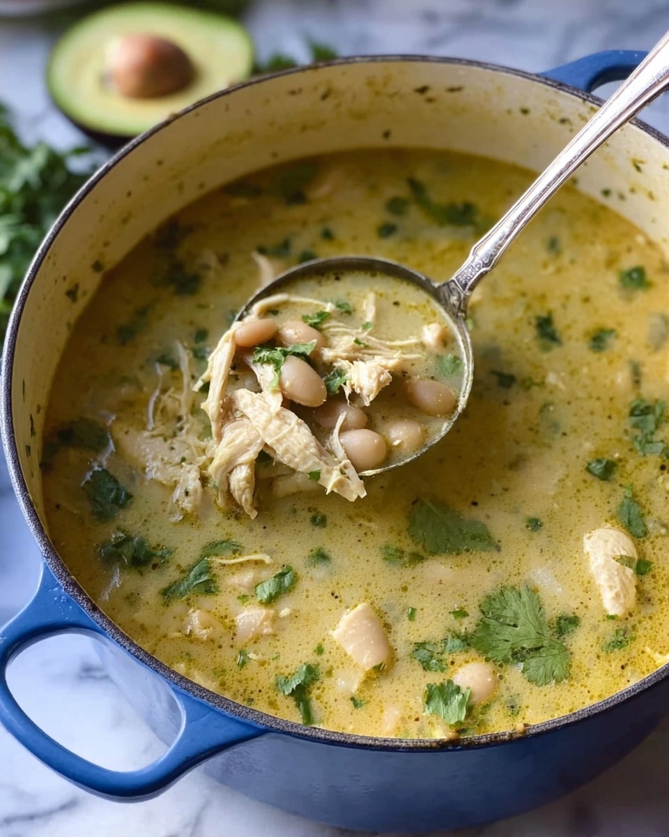 Extra Veggie White Chicken Chili Recipe