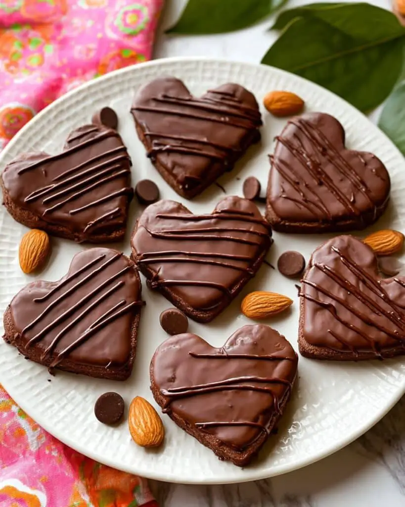 Vegan Chocolate Shortbread Cookies Recipe