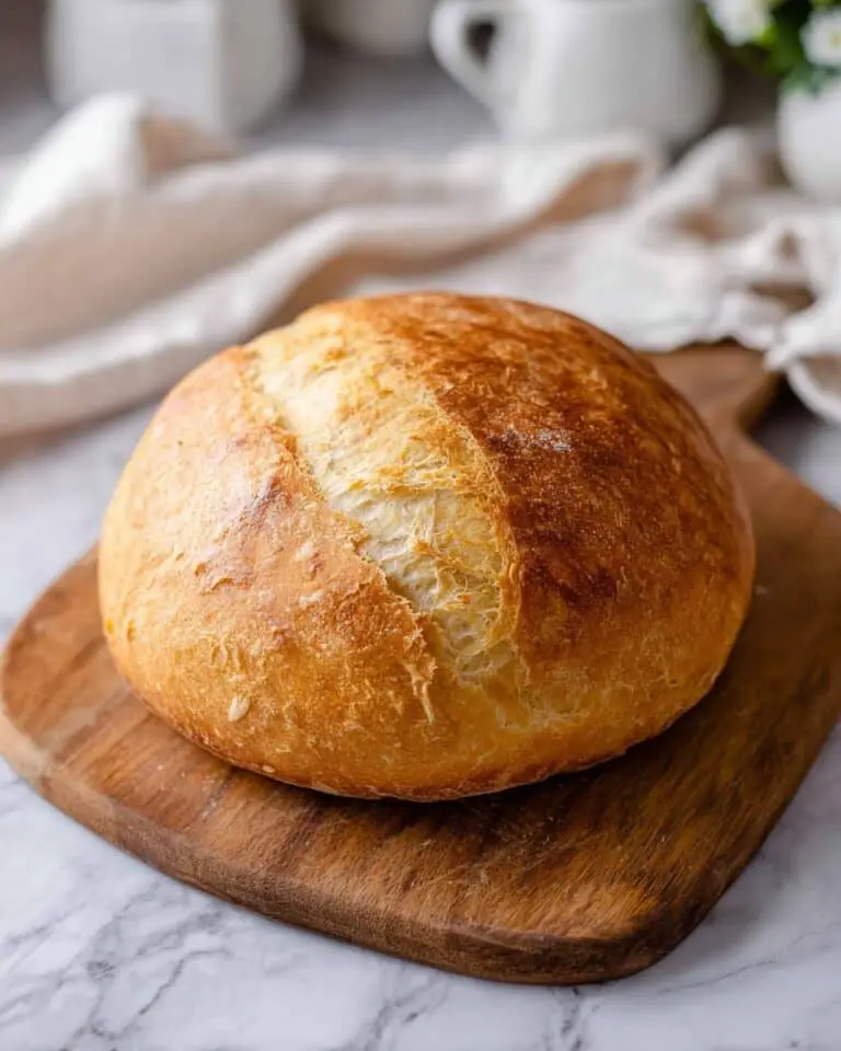 The Easiest Vegan Bread Recipe