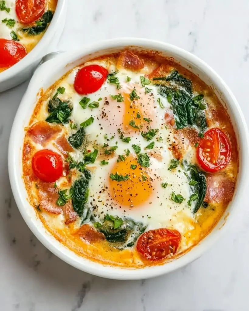 Baked Feta Eggs Recipe