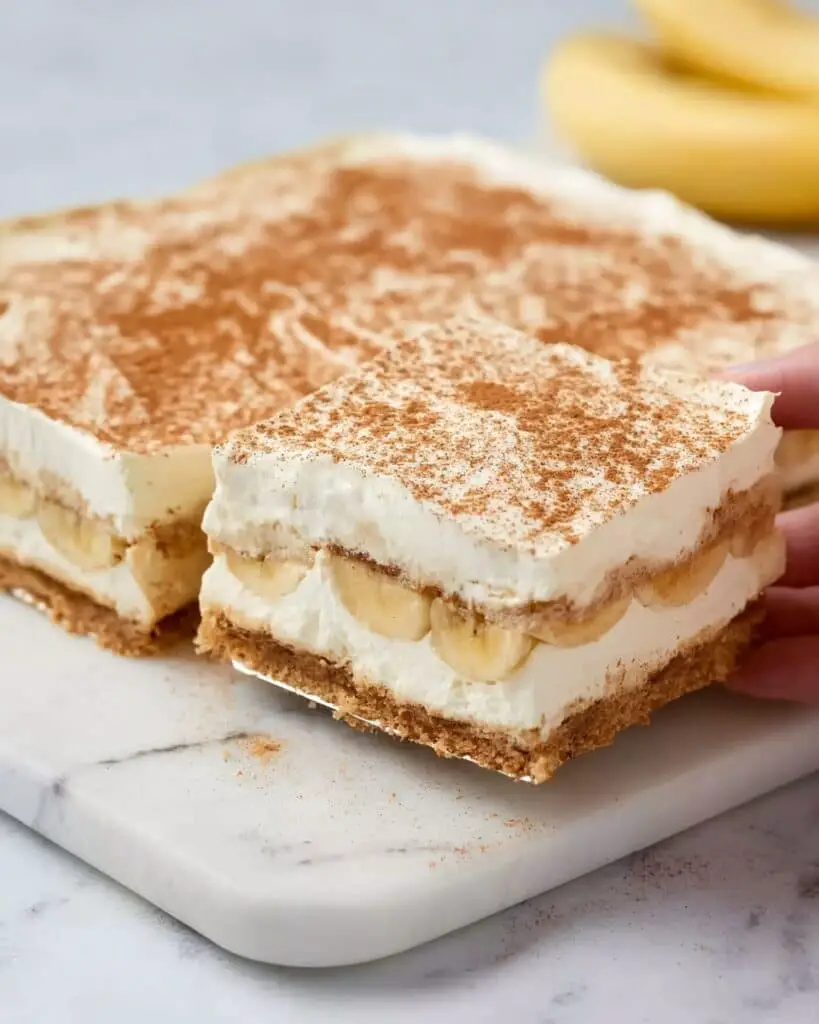 Caramel Banana Cream Tiramisu Recipe