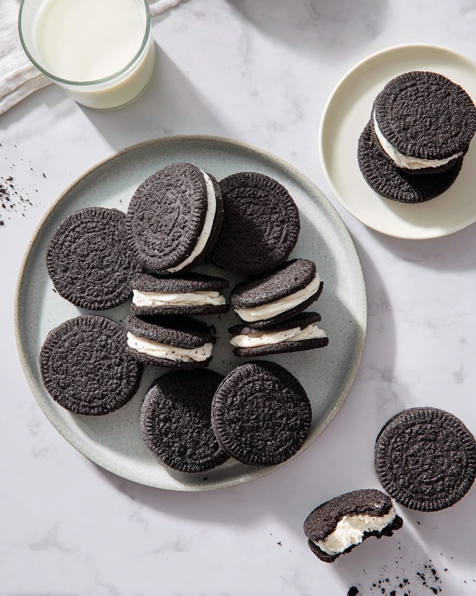 Homemade Oreo Cookies Recipe
