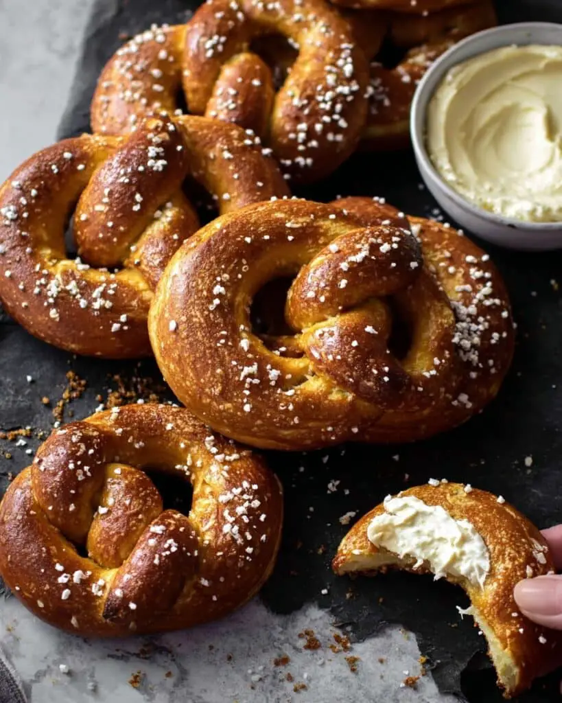 Homemade Pretzel Bagels Recipe
