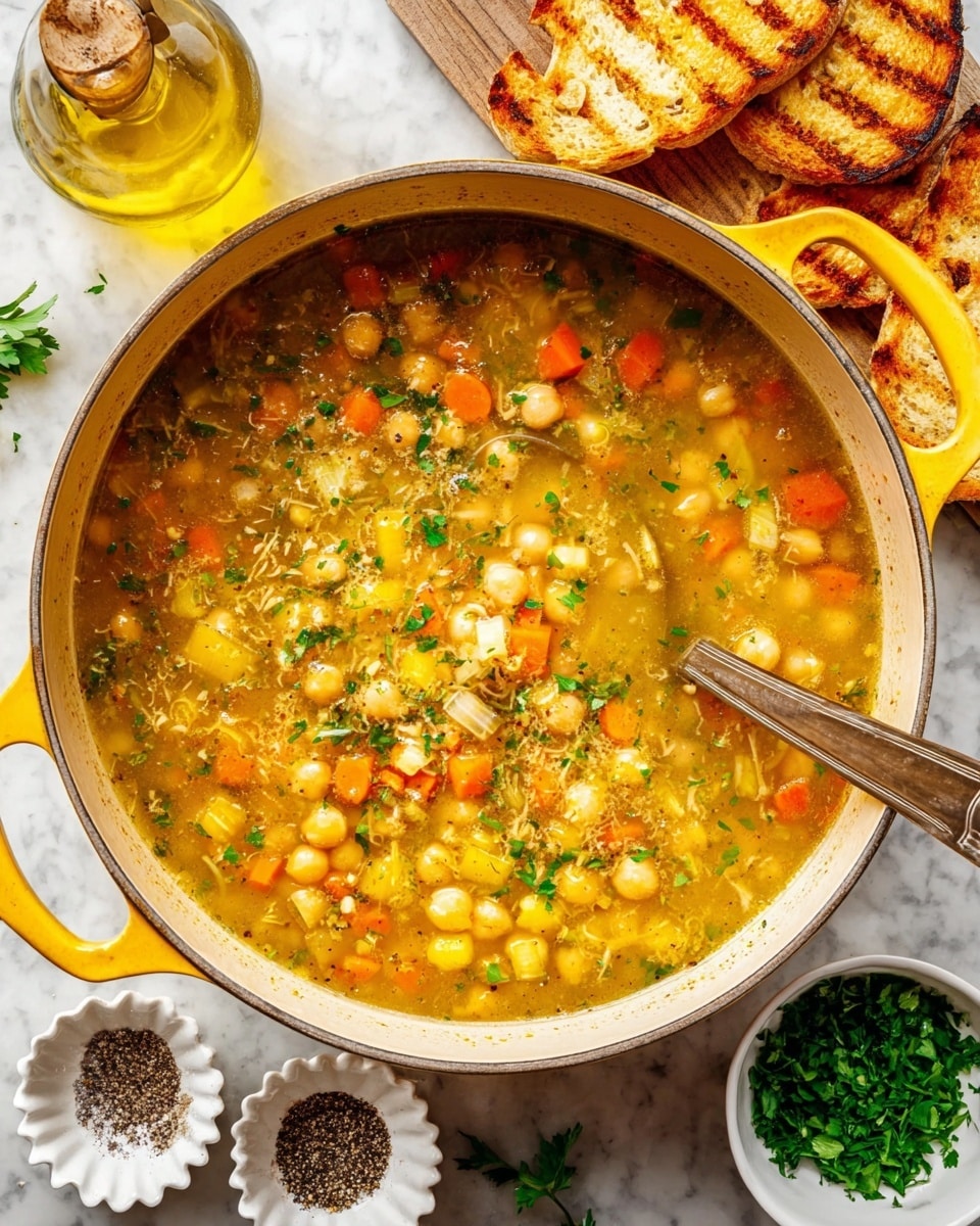 Chickpea and Rice Soup Recipe