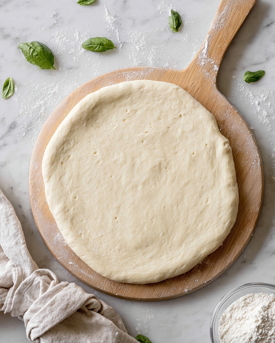 Crispy Artisan Pizza Dough with Bubbly Crust Recipe