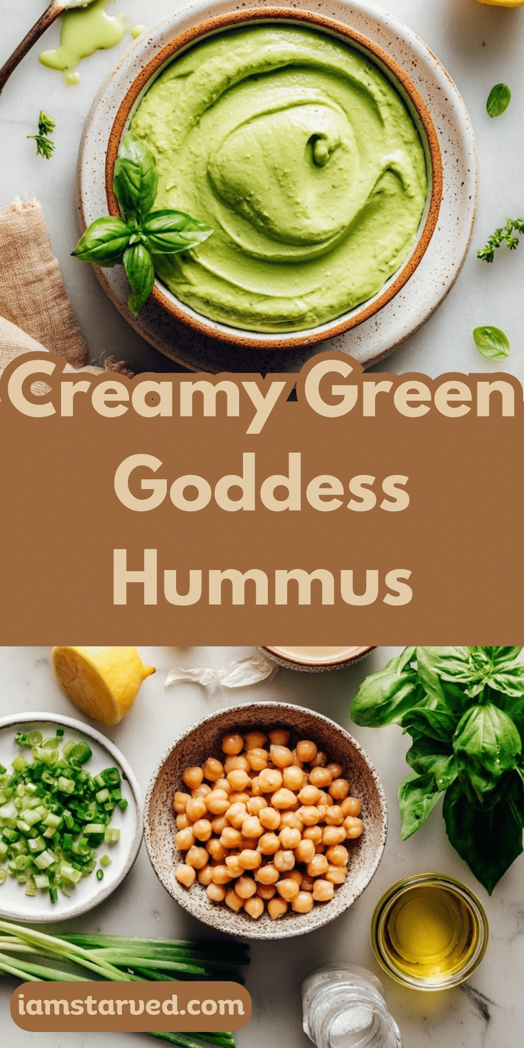 Humous Fresh Green Goddess Hummus: Fresh, Healthy, & Easy to Make