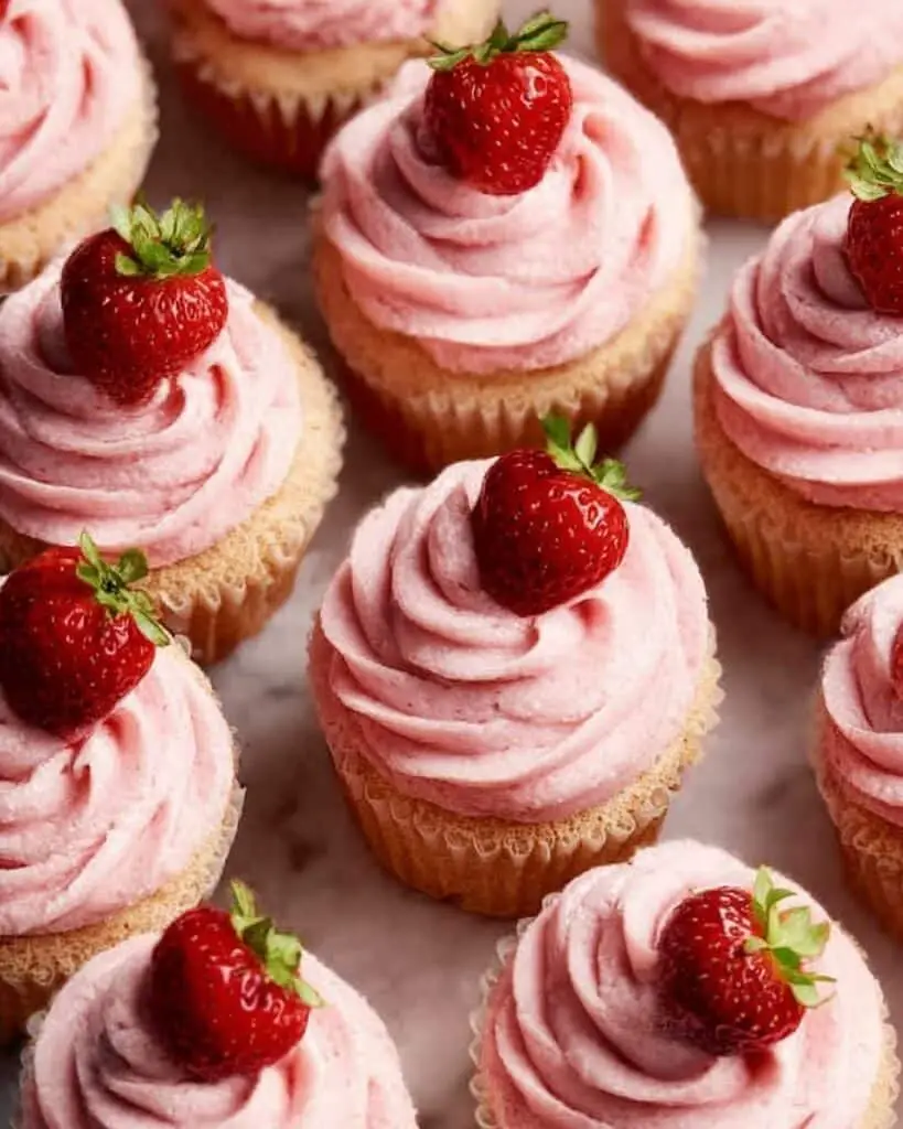 Strawberry Buttercream Frosting Recipe