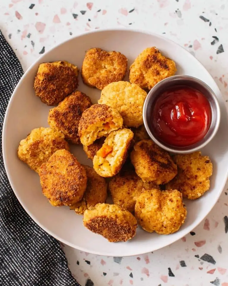 Easy Homemade Veggie and Chicken Nuggets Recipe
