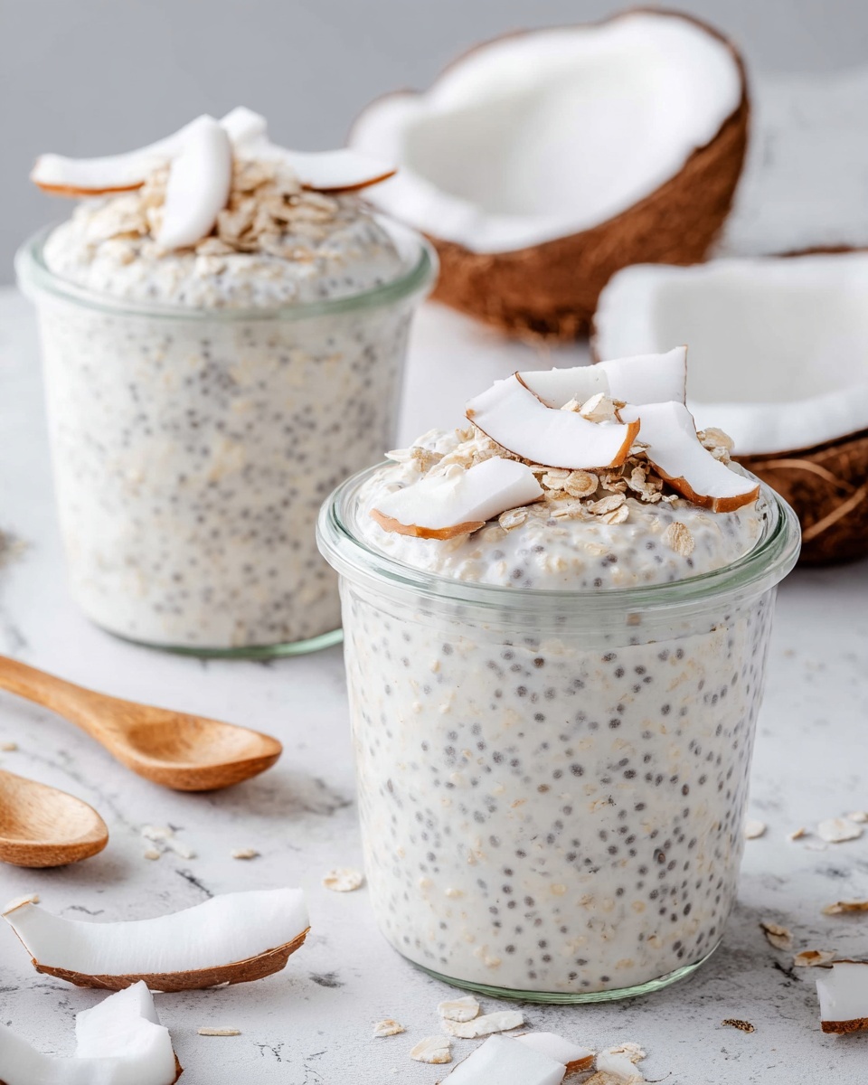 Coconut Cream Pie Overnight Oats Recipe